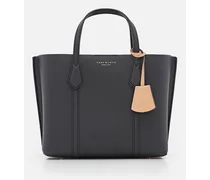 Small Perry Leather Tote Bag | Nero