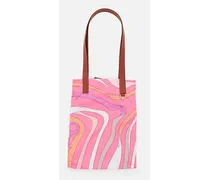 Nylon Medium Tote Bag | Rosa