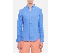 Camicia Sport A Maniche Lunghe | Azzurro