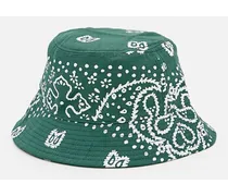 Cappello Bucket Stampa Bandana | Verde