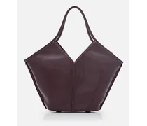 Calella Leather Tote Bag | Marrone