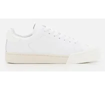 Leather Sneakers | Bianco