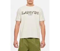 T-shirt Dettaglio Curb Lanvin | Bianco