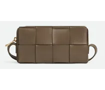 Phone Pouch Leather Shoulder Bag | Marrone