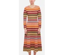 Long Sleeve Wool Dress | Multicolore