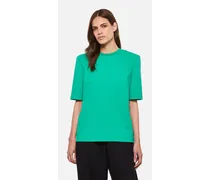 T-shirt Oversize Bella In Jersey Stretch | Verde