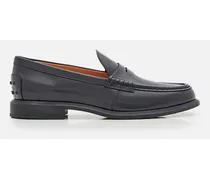 Classic Leather Loafers | Nero