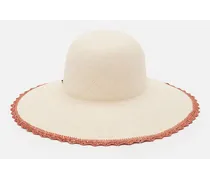 Cappello Panama Violet In Paglia | Beige