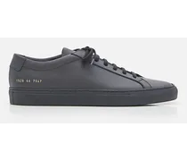 Achilles Low' Sneakers In Pelle | Nero