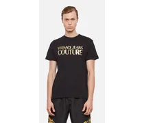 T-shirt In Cotone Con Logo | Nero