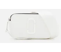 The Snapshot Leather Crossbody Bag | Bianco