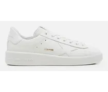 Sneakers Con Tomaia In Pelle Pure Star | Bianco