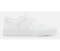 Sneakers In Pelle "Decades Low" | Bianco