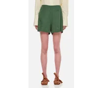 Linen Shorts | Verde