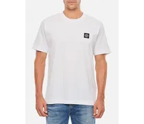 T-shirt Crew Neck Mini Logo | Bianco