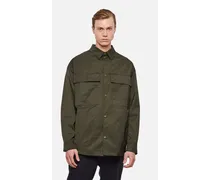Giacca Militare Overshirt | Verde