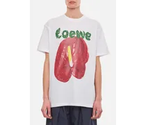 Loewe Flower Cotton T-shirt | Multicolore