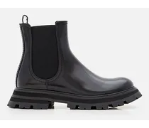 45mm Chelsea Patent Leather Boots | Nero
