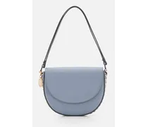 Medium Flap Shoulder Bag | Blu
