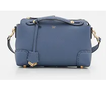 By The Way Grained Leather Shoulder Bag | Blu