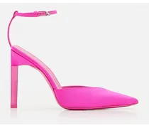 105mm Perine Pumps With Ankle Strap | Rosa