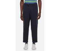 Pantaloni Chino In Cotone | Blu