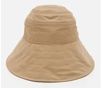 Cappello Bucket In Nylon | Marrone