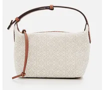 Cubi Anagram Small Jacquard Shoulder Bag | Bianco