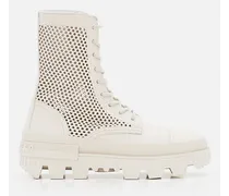 Carinne Leather Boots | Bianco