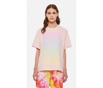 T-shirt Stelladelic In Cotone Stampato | Rosa