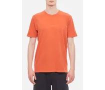 Cotton Crewneck T-shirt | Arancione