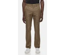 Pantaloni Chino In Cotone | Beige