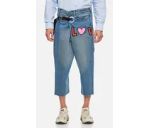 Pantalone Dettaglio Cintura  | Blu