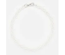 Twisted Crystal Necklace | Bianco