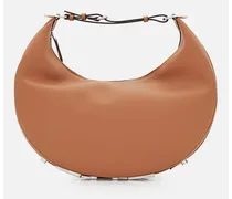 Fendigraphy Leather Shoulder Bag | Marrone