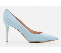 85mm Gianvito Stiletto Heels | Azzurro