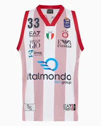 EA7 OFFICIAL STORE Olimpia Milano Canotta Replica Campionato 23/24 Mirotic