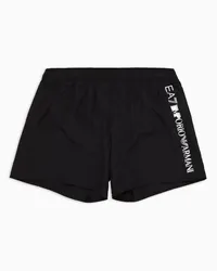 EA7 OFFICIAL STORE Costume Boxer Con Logo Nero