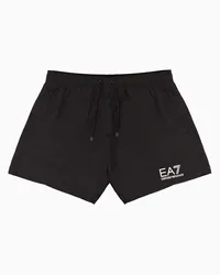 EA7 OFFICIAL STORE Costume Boxer Con Logo Nero