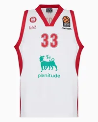 EA7 OFFICIAL STORE Olimpia Milano Canotta Replica Eurolega 23/24 Mirotic