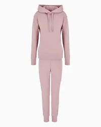 EA7 OFFICIAL STORE Tuta In Cotone Stretch Rosa