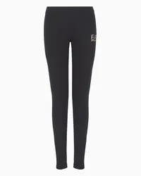 EA7 OFFICIAL STORE Leggings Core Lady In Cotone Stretch Nero