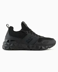 EA7 OFFICIAL STORE Sneakers Ultimate C2 Kombat Knit Nero