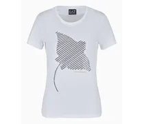 OFFICIAL STORE T-shirt Girocollo Costa Smeralda In Cotone Con Stampa