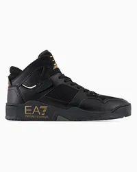 EA7 OFFICIAL STORE Sneakers Basket Mid Nero