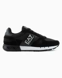 EA7 OFFICIAL STORE Sneakers Black & White Legacy Nero