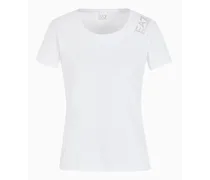 OFFICIAL STORE T-shirt A Maniche Corte Core Lady In Cotone Stretch
