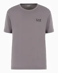 EA7 OFFICIAL STORE T-shirt Core Identity In Cotone Pima Grigio