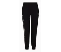 OFFICIAL STORE Pantaloni Jogger Shiny In Cotone Stretch