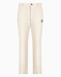 EA7 OFFICIAL STORE Pantaloni Golf Pro In Nylon Stretch Beige